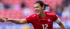 Canadian football player, Christine Sinclair beats all-time record