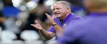 2023 LSU Tigers Over/Under Season Win Total Betting Prediction & Odds